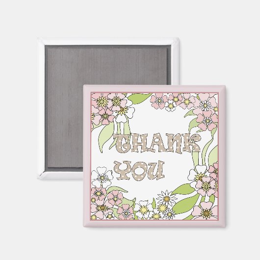 Aimant Merci (Recto/Verso)