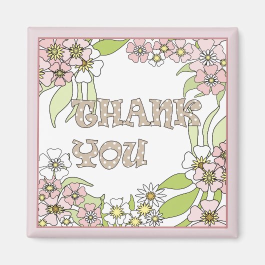 Aimant Merci (Devant)