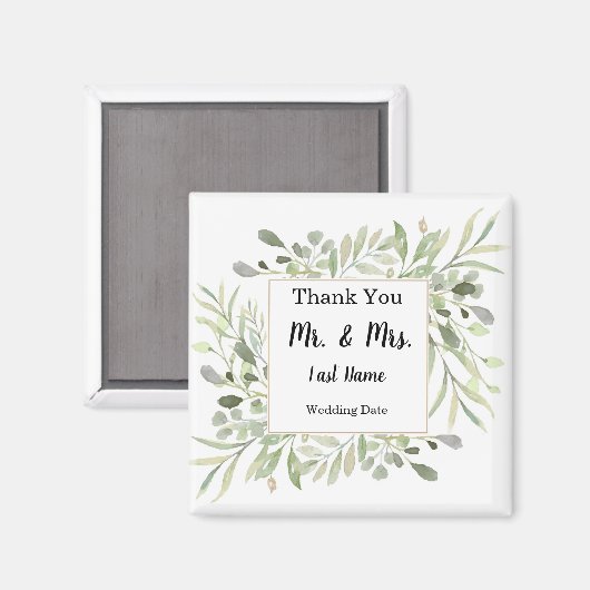 Aimant Merci (Recto/Verso)