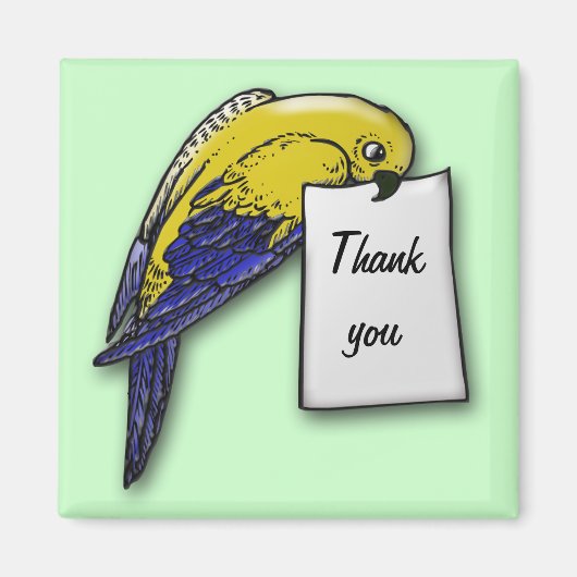 Aimant Merci (Devant)