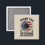 Aimant Merci Anciens combattants Tournesol Jour des ancie<br><div class="desc">Merci Anciens combattants Tournesol Hommage à la Journée des anciens combattants</div>