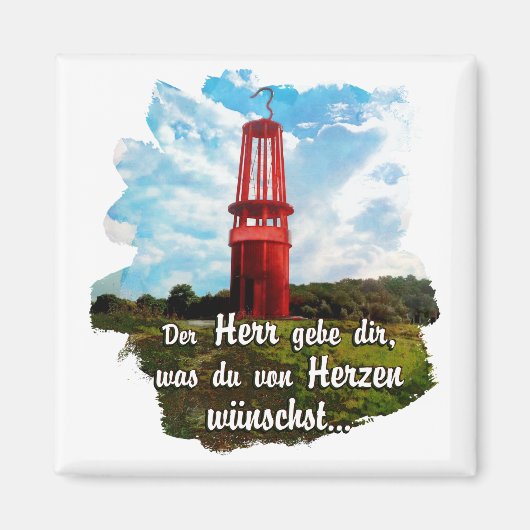 Aimant Merci. Bonne chance. Le Bruit (Devant)