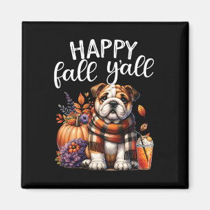 Aimant Merci gracieux bénie anglais Bulldog Fall Y'a