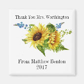 Aimant Merci magnétique (Devant)