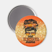 Aimant Merci Mama Personnaliser d'automne Texte et couleu (Recto/Verso)