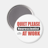 Aimant Merci Neuroscientifique Au Travail (Recto/Verso)