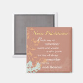 Aimant Merci Nurse Praticien, Brown (Recto/Verso)