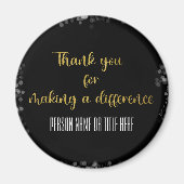 Aimant Merci pour faire une différence (Devant)