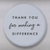 Aimant Merci pour faire une différence