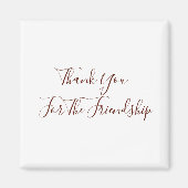 Aimant Merci Pour L'Amitié (Devant)