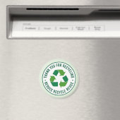 Aimant Merci pour le recyclage (In Situ (Lave-vaisselle))