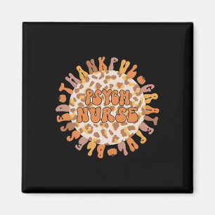 Aimant Merci Psych Infirmière Thanksgiving Nurs Psychiatr