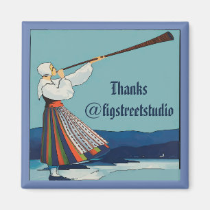 Aimant Merci, Suède, modifier ou ajouter du texte