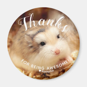 Aimant Mercis mignons de hamster d'être impressionnant
