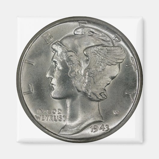 Aimant Mercury Dime products (Devant)