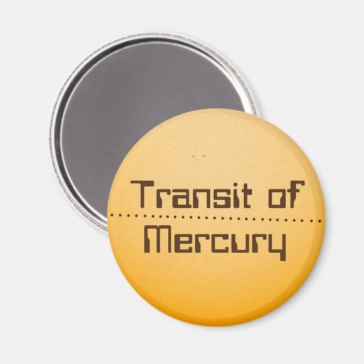 Aimant Mercury Transit of the Sun (Recto/Verso)