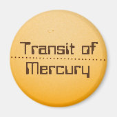 Aimant Mercury Transit of the Sun (Devant)