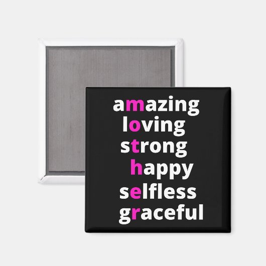 Aimant Mère (Recto/Verso)