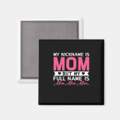 Aimant Mère Art Mon Surnom Est Maman (Recto/Verso)