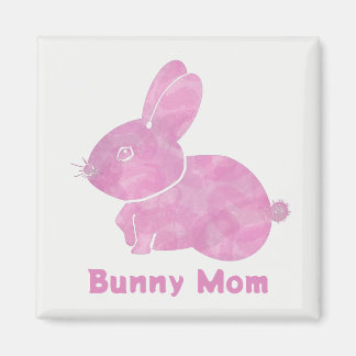 Aimant Mère Bunny de coupe de bois