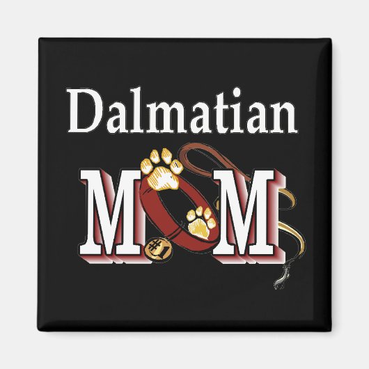 Aimant Mère Dalmatien Foncés (Devant)
