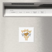Aimant Mère de basket-ball Mère Leopard Basketball Senior (In Situ (Lave-vaisselle))