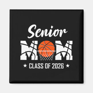 Aimant Mère de basketteuse senior fière promotion 2026 