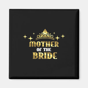 Aimant Mère De La Cool Mariée Mariage Nuptiale Fête Hen