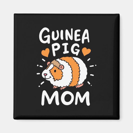 Aimant Mère de porc de Guinée (Devant)