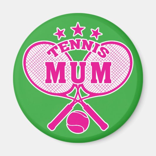 Aimant Mère de tennis (Devant)