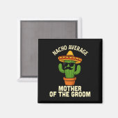 Aimant Mère drôle du marié mariage mexicain cinco de (Recto/Verso)