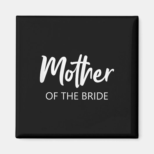 Aimant Mère Du Mariage De Mariée _1 (Devant)