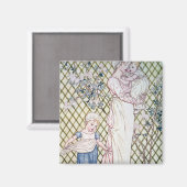 Aimant Mère et enfant (Recto/Verso)