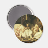 Aimant Mère et Enfant (alias Cerises) de Lord Leighton (Recto/Verso)