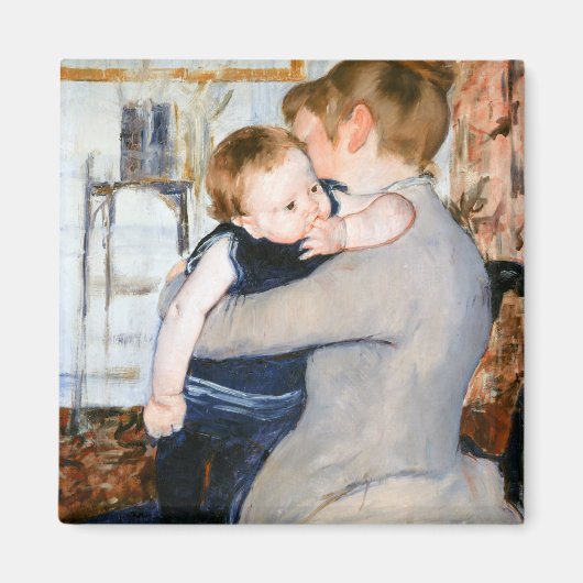 Aimant Mère et enfant, Mary Cassatt (Devant)