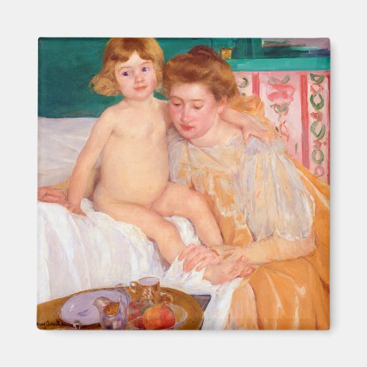 Aimant Mère et enfant, Mary Cassatt (Devant)