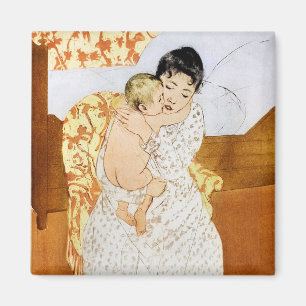 Aimant Mère et enfant, Mary Cassatt