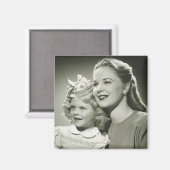 Aimant Mère et fille (Recto/Verso)
