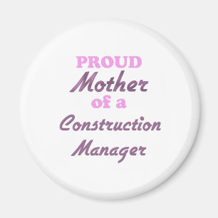 Aimant Mère fière d'un directeur de construction