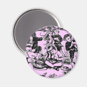 Aimant Mère Goose (Recto/Verso)