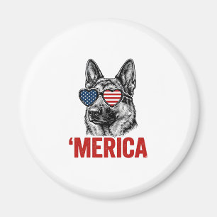Aimant Merica Berger Allemand Drapeau Lunettes de Soleil