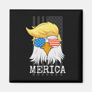 Aimant Merica Byld Eagle 4 juillet Trump Drapeau américai
