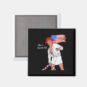 Aimant Mericas Full Trump Maga (Recto/Verso)