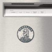 Aimant Merlion Singapour (In Situ (Lave-vaisselle))