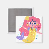 Aimant Mermaid (Recto/Verso)