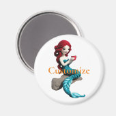 Aimant Mermaid Relaxant Avec Boisson Thunder_Cove (Recto/Verso)