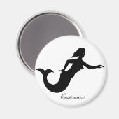 Aimant Mermaid Silhouette Thunder_Cove (Recto/Verso)