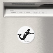 Aimant Mermaid Silhouette Thunder_Cove (In Situ (Lave-vaisselle))
