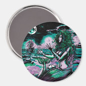 Aimant Mermaid Siren Atlantis Pearl (Recto/Verso)
