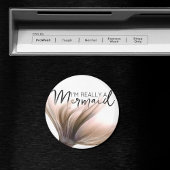 Aimant #MermaidLife Im Really a Mermaid | Rose Gold Tail